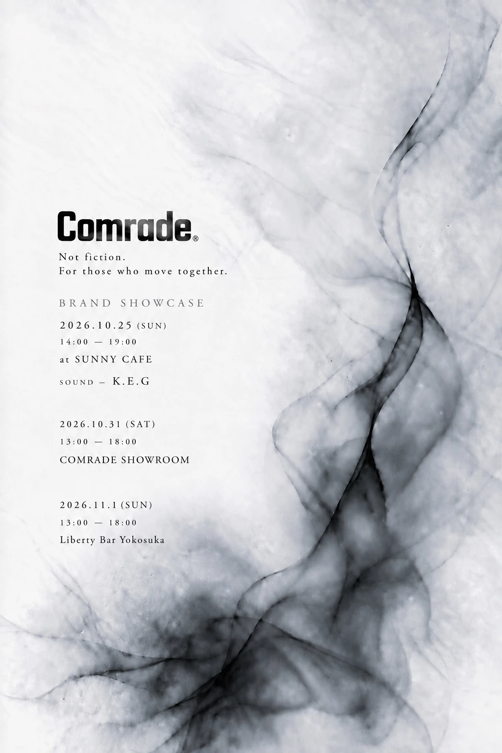 COMRADE BRAND SHOWCASE